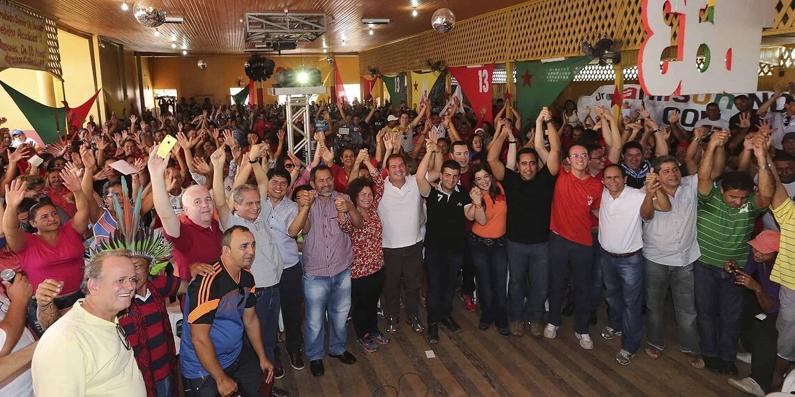 Do Juruá a Tarauacá/Envira, população está com Tião Viana, Nazaré e Perpétua