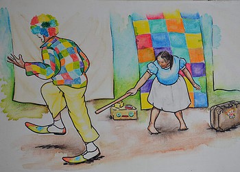 SESC apresenta exposição “A Menina e o Palhaço” no Calenarte