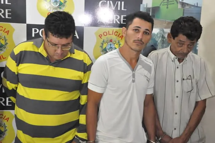 João Carlos de Almeida Lima 39 anos, Robson Dênis Dias 26 anos e Raimundo Gastino Vieira 71 anos