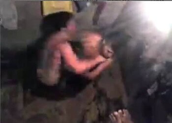 Vídeo feito numa das celas foi divulgado nas redes sociais