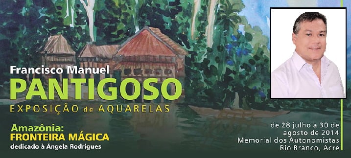 Artista plástico Francisco Silveira é o autor da exposição