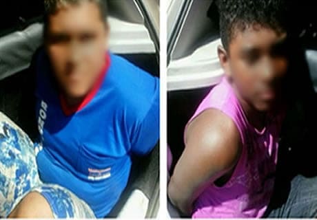 Dois menores são apreendidos acusados de assalto