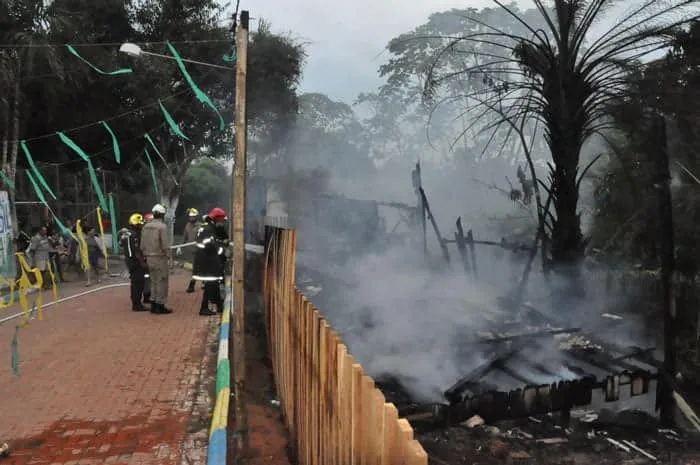 Incêndio pode ter sido criminoso