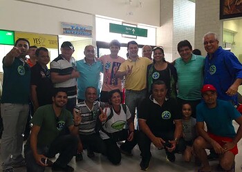 Bocalom, Henrique Afonso e Roberto Duarte fazem campanha no Vale do Juruá