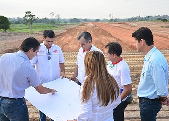 Inspeção ao Centro de Esportes Radicais define pista de motocross