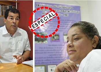 Superintendente regional do MTE, Manoel Rodrigues, e presidente do Sindicato das Domésticas, Jane Aparecida, esclarecem dúvidas sobre os direitos dos empregados