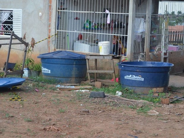 Engenheira foi encontrada dentro da caixa d´água (Foto Veriana Ribeiro G1)