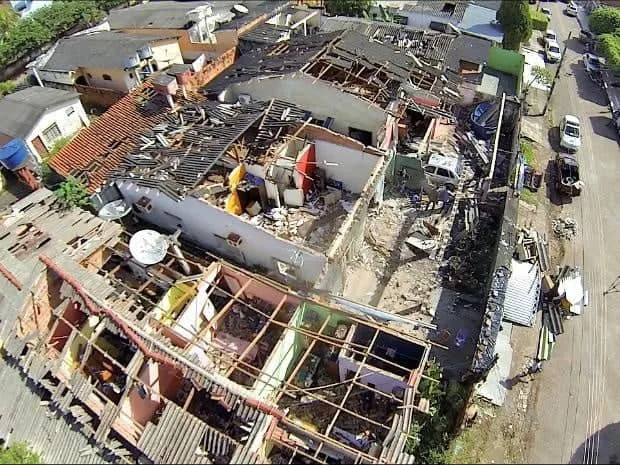 Explosão de cilindro de acetileno ocorreu no dia 13 de maio, no bairro Manoel Julião