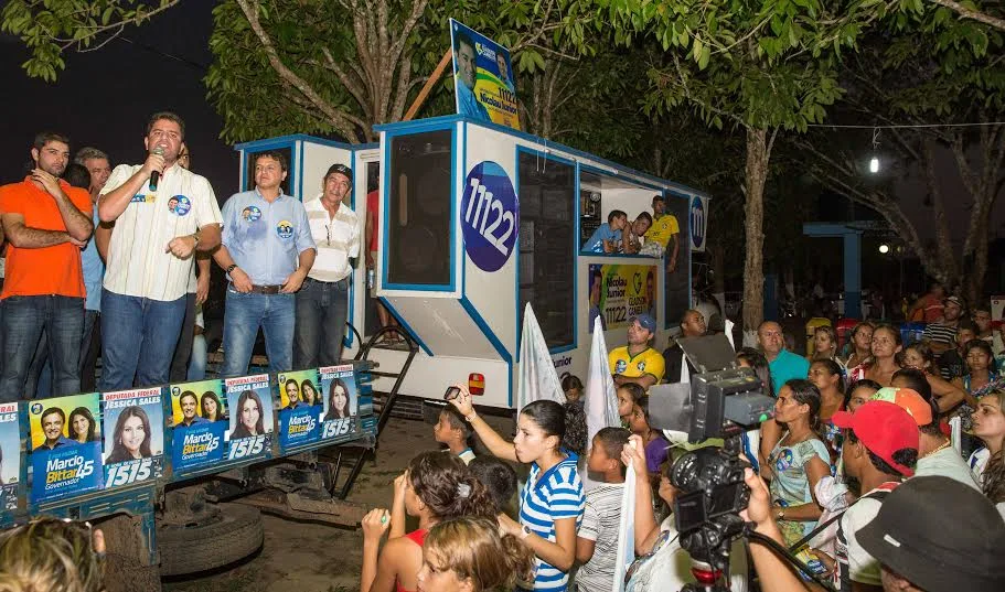 No primeiro comício do Juruá Marcio Bittar garante que prefeitos não serão mais tratados como adversários