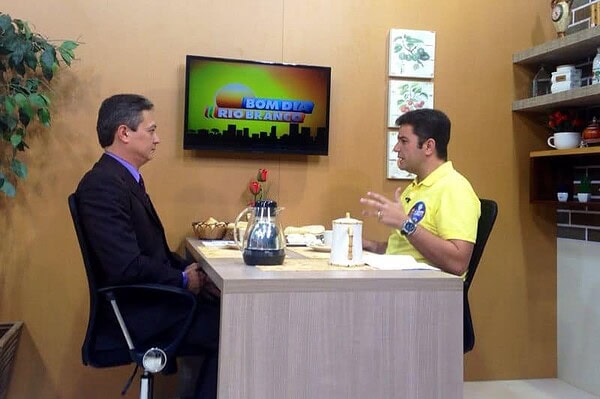 Na TV, Gladson fala da importância da ponte sobre o Rio Madeira e BR-364