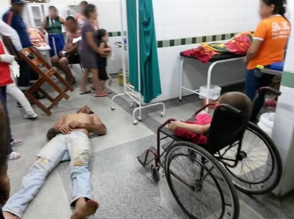 Devido a lotação, Pronto Socorro de Brasiléia teve falta de macas