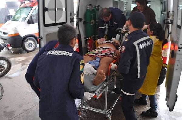 Mulher tem braço decepado em atropelamento no bairro Vila Acre