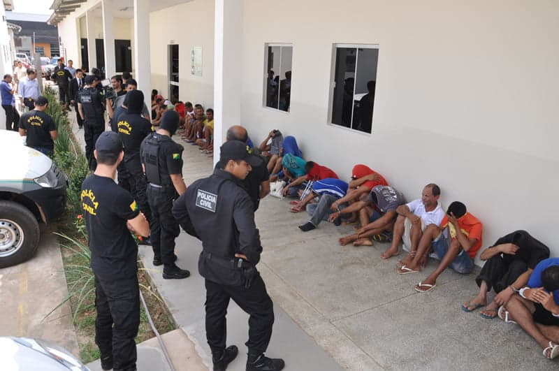 Polícia Civil prende 157 em todo Acre, na Operação Aquiri