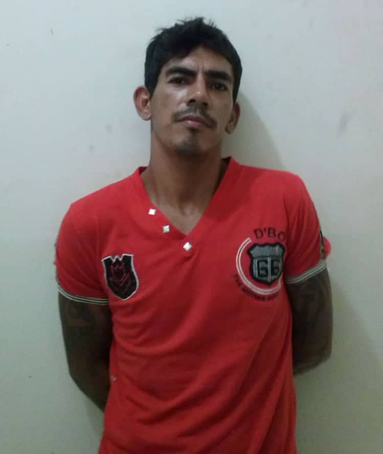 Davi foi preso por policiais com droga, durante ronda de rotina  