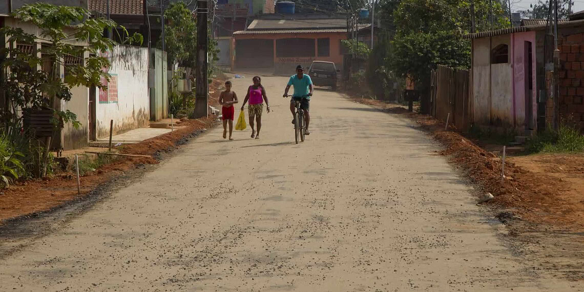 Bairro tem 103 ruas e 8 becos para receber pavimentação