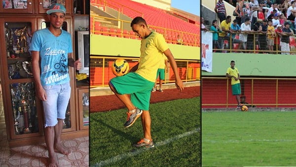 Jogador Alex Souza, meio-campo do São Francisco