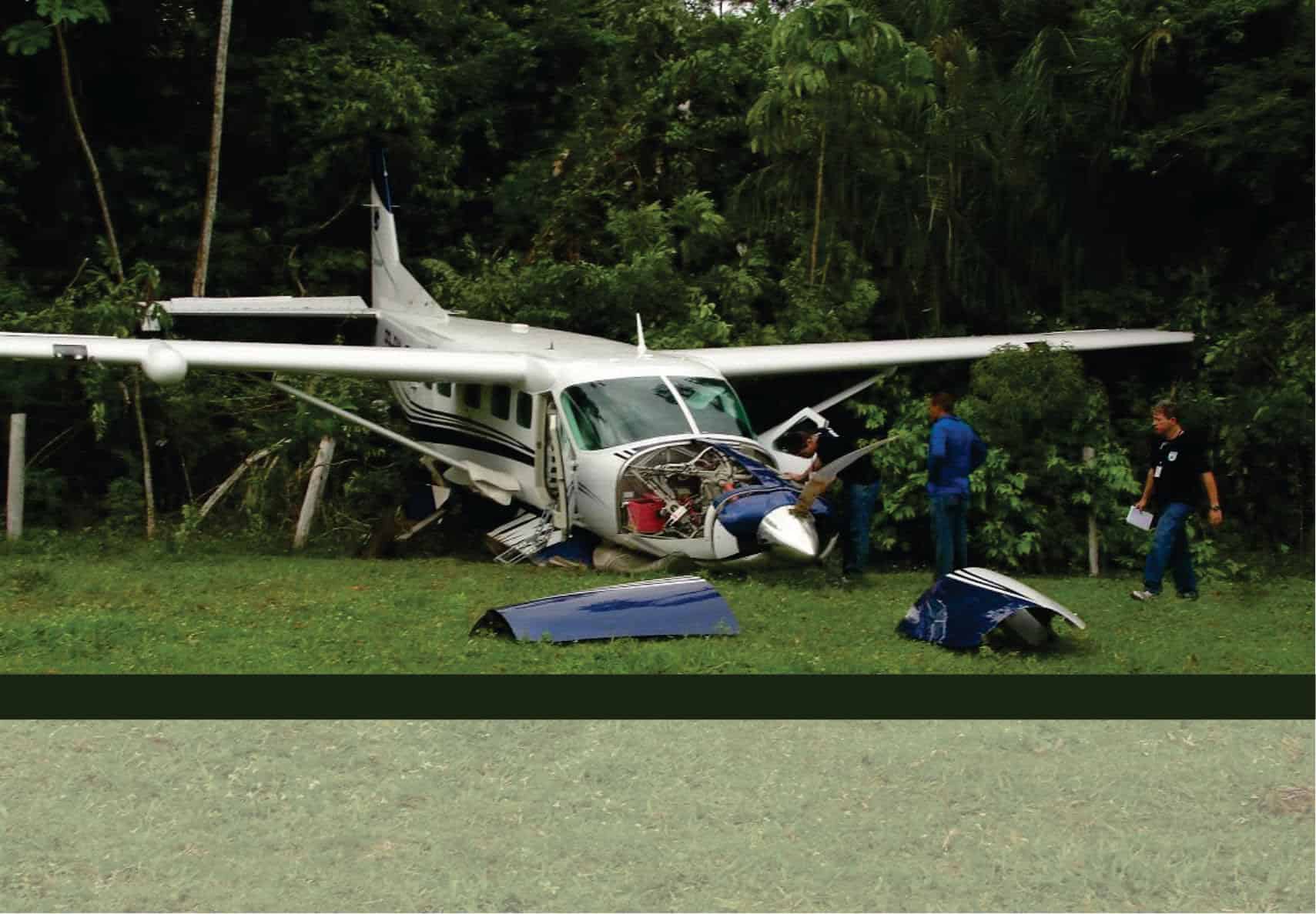 Avião Caravan sofre pane de motor e faz pouso forçado a 10 quilômetros de Rio Branco, no dia 21 de janeiro do ano passado; incidente é o mais recente registrado  