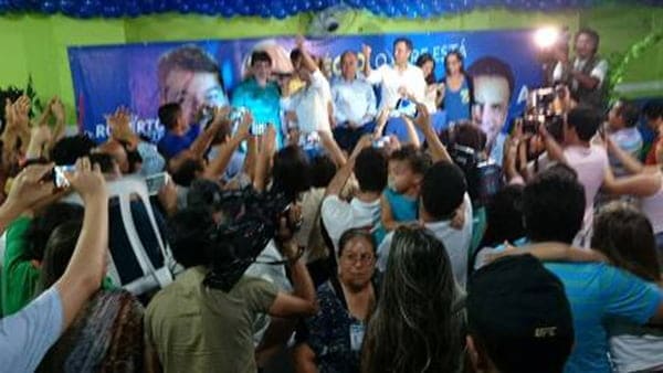 Dirigentes partidários e candidatos participaram do evento