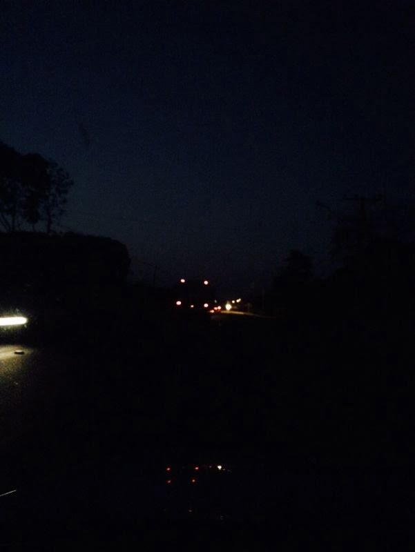 foto-2 - à noite, estrada fica completamente sem iluminação