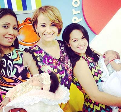 NO PROGRAMA DA JÔ - As mamães Shayenny Cristini e Thays Albuquerque estiveram no Programa da Jô participando do temático sobre o “Sono dos bebês”. Elas levaram suas fofuras para tia Jô paparicar. Amei!