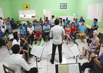 Projeto levou música clássica à Apae de Rio Branco