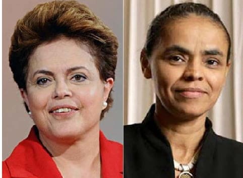 Pesquisa indica empate técnico entre Marina Silva e Dilma Rousseff no 2º turno