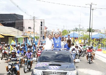 Milhares de apoiadores prestigiam carreata de Gladson Cameli em Cruzeiro do Sul