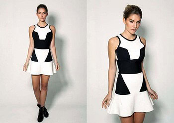 Clássica - Se você tem um ar chiqueria, a la Coco Chanel e não perde a chance de ser elegante, uma dica é o black&white pois tem um ar de poderosa!