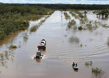 Agência Nacional de Águas diz que cheia do Rio Madeira acontece a cada 300 anos