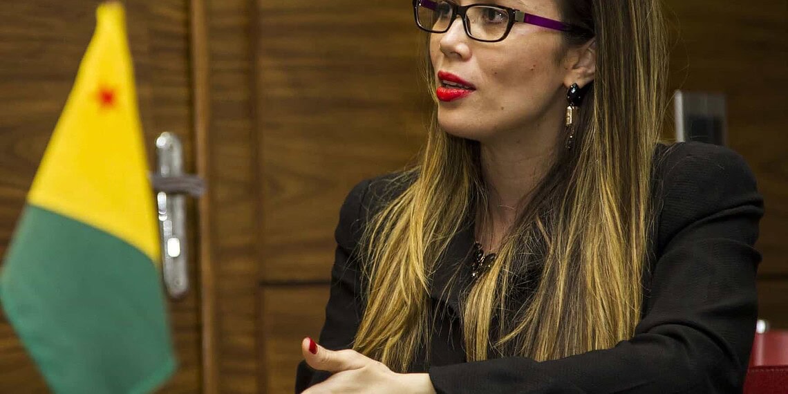 Juíza Cristiana D’Arc organiza o evento na Ufac