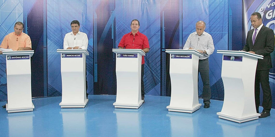 Candidatos ao governo comentam sobre participação em debate