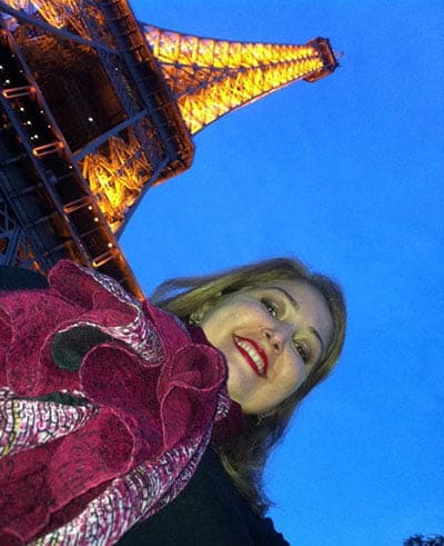 Nutrição e Saúde 2 Idma Biggi curtindo merecidas férias na Cidade Luz.