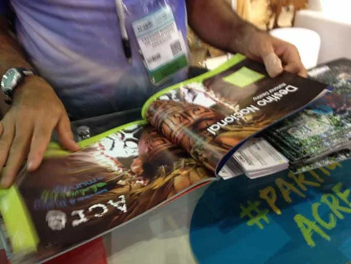 Acre é destaque no catálogo oficial da maior feira de turismo das Américas