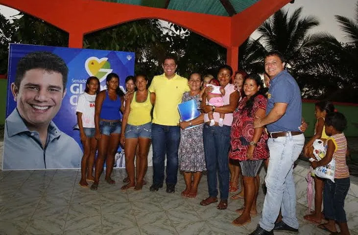 Gladson recebeu o carinho das pessoas de Feijó