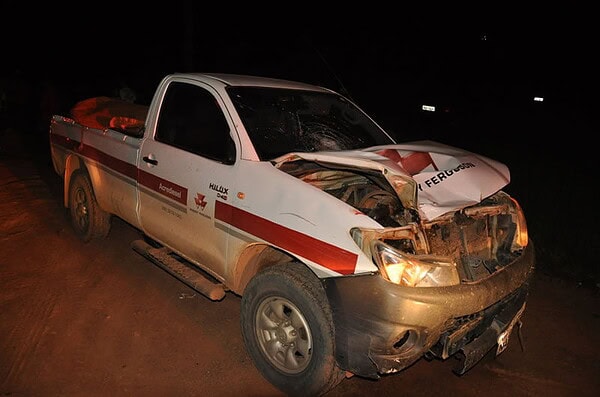 Ciclista morre atropelado por caminhonete na BR-364