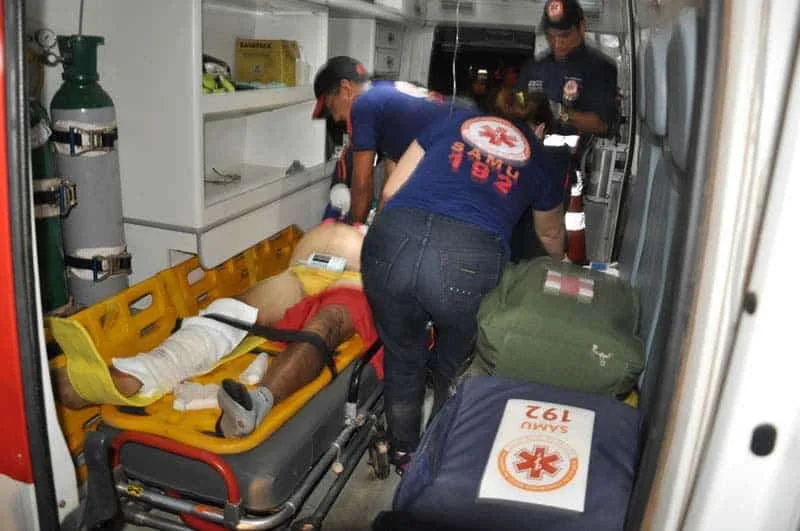 Paramédicos tentaram por mais de 40 minutos salvar idoso