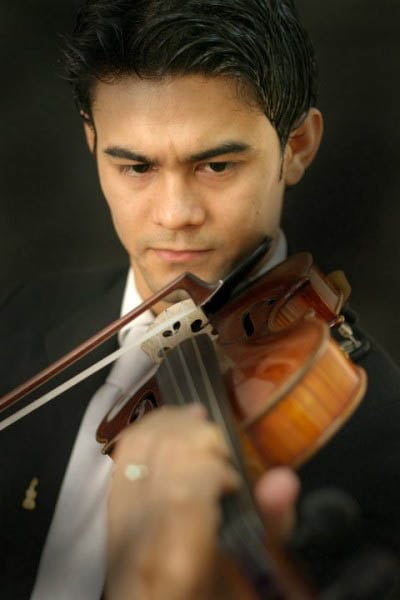 Recital de violino e piano “De Tchaikovsky a Beethoven”, com Miquéias Haluen e a pianista Virgínia Villanova 2 Violinista Miquéias Haluen