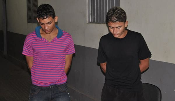 João Paulo e Witalo foram flagrados com duas televisões e dois notebooks