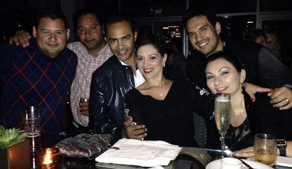 Nutrição e Saúde 4 Empresário Rizomar Araújo e Marcos Teixeira com os amigos em noite animadíssima com drink’s espetaculares e um lounge muito show em Nova York!