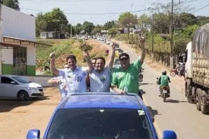Coligação de Marcio Bittar e Gladson Cameli faz carreata que para Brasiléia e Epitaciolândia