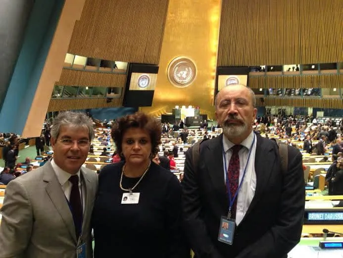 Jorge com a ministra e o presidente do BNDES
