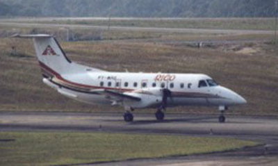 Avião da Rico que caiu seria um modelo igual ao mostrado na foto acima