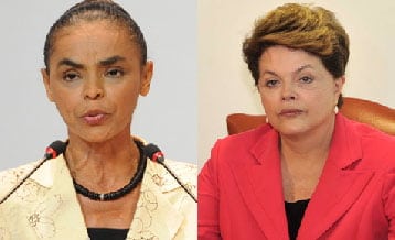 Pesquisa aponta Marina e Dilma empatadas no 2º turno