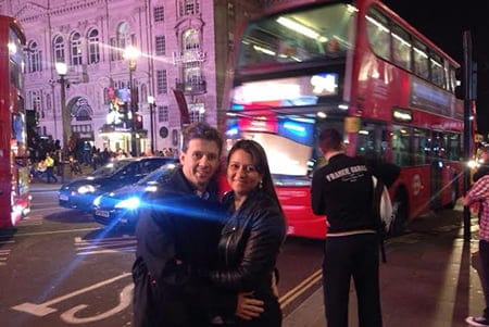 Já está na cidade depois de curtir os pontos turísticos de Londres e participar do Congresso de Oftalmologia o casal Eduardo Rejane Veloso.