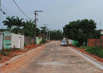 Rua onde antes só era lama, teve melhorias com pavimentação