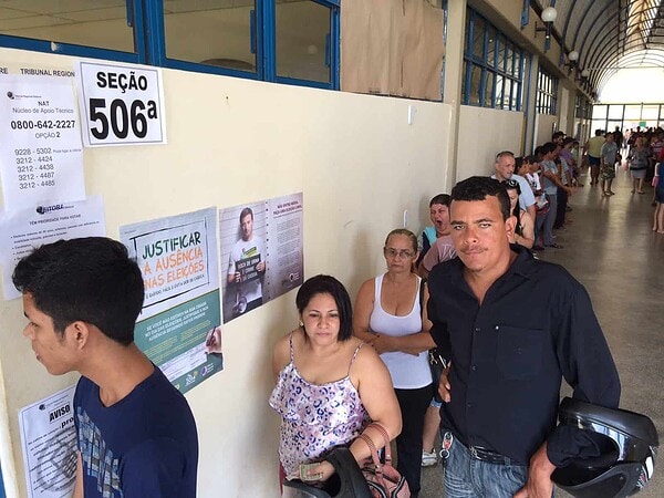 Eleitores apontam melhora na agilidade das filas no 2º turno