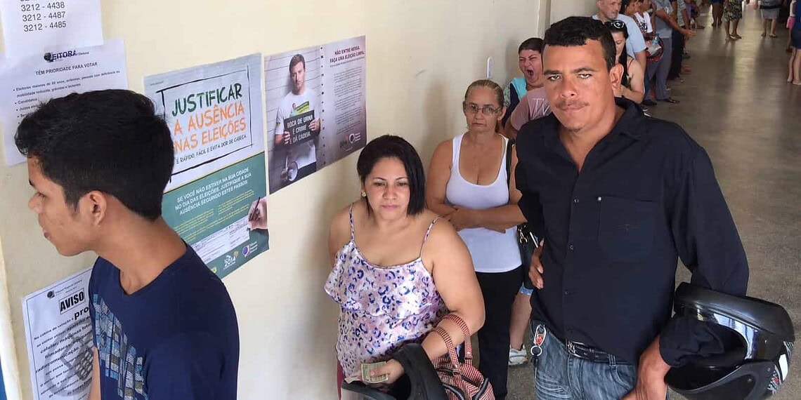 Eleitores apontam melhora na agilidade das filas no 2º turno