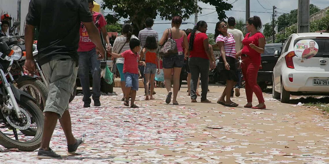 Segundo Semsur, quantidade de lixo no segundo turno foi inferior ao primeiro