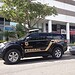 Polícia Federal cumpre mandados em endereços da Telexfree no ES 1 Carro da PF em frente a escritório da empresa ontem