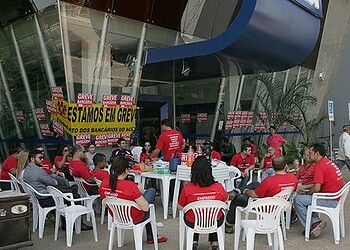 No Acre, 1.100 bancário aderiram à greve por melhorias